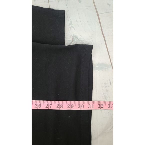 Retrofit XL Henley Shirt Black Gray Long Sleeve Sheer Pullover Button Down - Picture 6 of 7